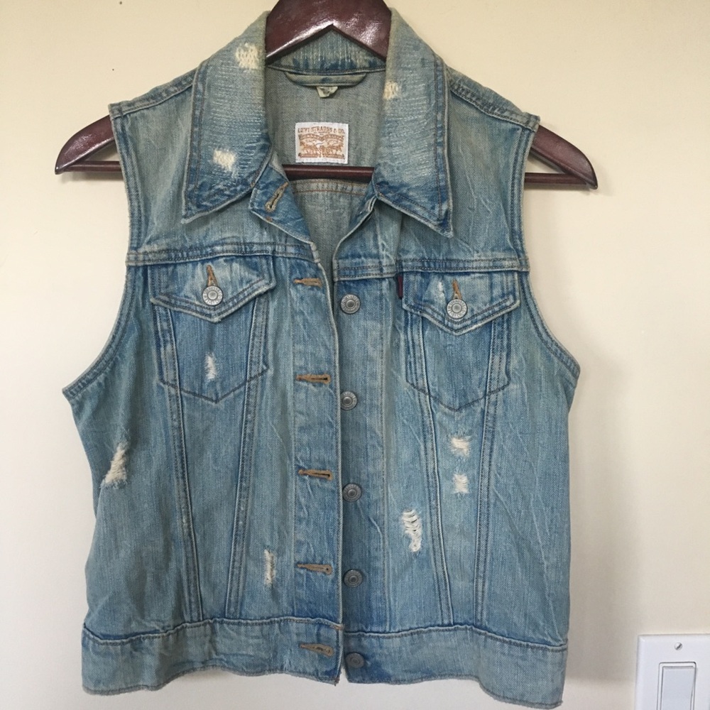 Levi jean vest